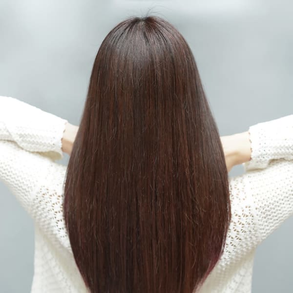 Respiaのストレートは【酸性ストレート剤】を使用。かけているかわからない程自然な仕上がりに。|銀座 Respia