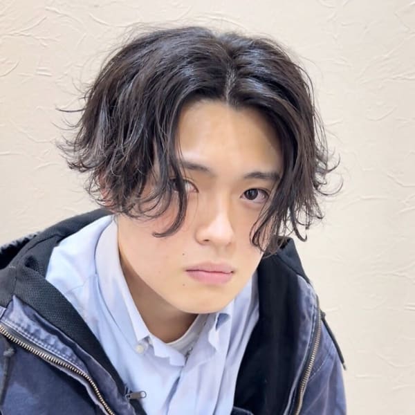 薬剤、巻き方に、カット全てにこだわったパーマスタイル!【ケアパーマ(泡パーマ、クリームパーマ)】|「#NAVY」仙台長町店