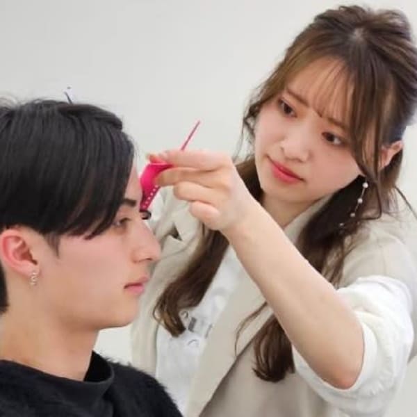 第一印象は眉毛で決まる◎男らしさに必須の【モテ眉】で好感度◎メンズカット＋眉カット　￥5500|Pinot　Men's