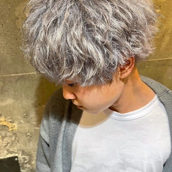 カラーでもっと自由に髪型を楽しみたい方◎ハイトーンカラーやダブルカラーもおまかせ☆彡|MEN'S SALON SOLEIL by alfRed