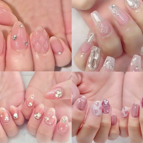 ＜旬ネイルが長持ち◎＞シンプルネイルからゴージャスネイルまで♪カワイイ指先に仕上げます！|ジェルネイル専門店 NICE NAIL 横浜店