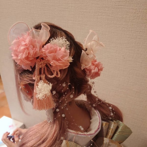 【祝】成人式当時の御予約承ってます！【ヘアセットのリハーサル付きだから納得のヘアスタイル◎】|美容室MashUp