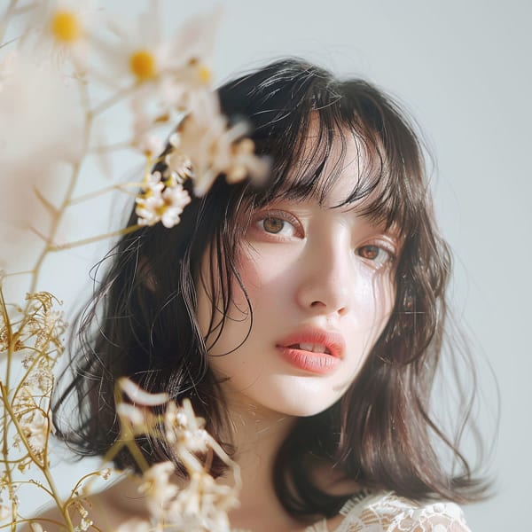 敏感肌の方にも安心な天然ハーブカラーが嬉しい！ハーブのチカラでキレイなツヤ髪に♪|hair jurer deux