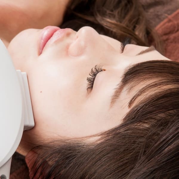 《顔脱毛で透き通る素肌へ》全顔・鼻下脱毛・フラーレンジェル使用　初回約90分￥7,200何度でも同額|[毛穴/シミ改善・脱毛・小顔フェイシャル]ファインプラス