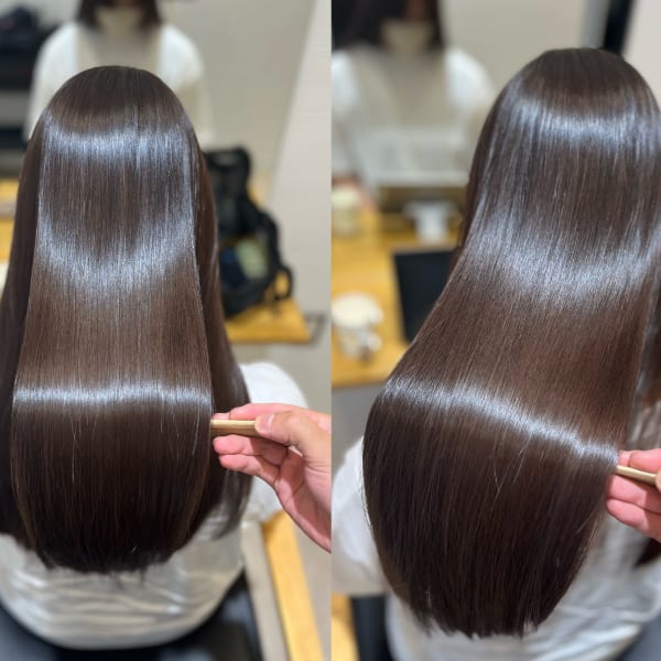 縮毛矯正・ストレートが得意なサロン★|髪質改善個室サロン Shapes salon HANARE