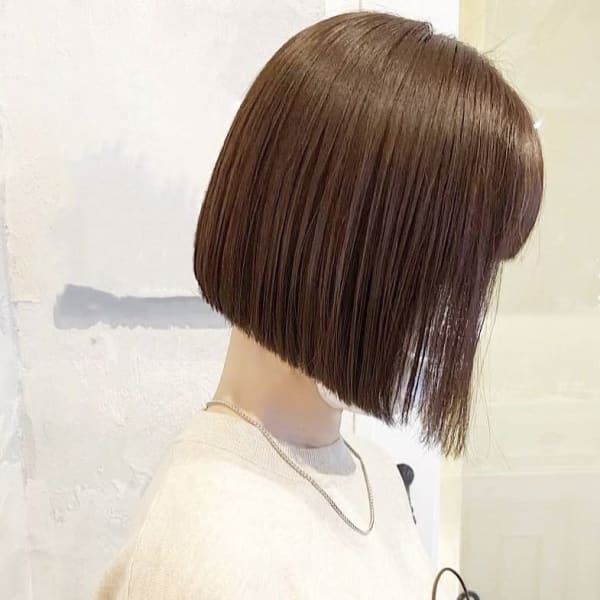 【天神/薬院】ツヤと潤い溢れる質感で透明感のあるカラーに。《ダメージレス＆髪質改善》で高リピート率◎|福岡 オーガニックカラー miroa