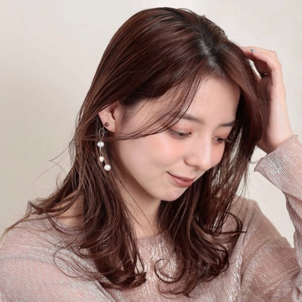 ROOFオリジナルカット+ふわ揺れパーマ+内部補修Tr|ROOF