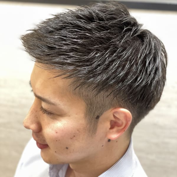 【メンズカット専門店】ベーシック、ビジネスヘアからパーマでカッコいいイケイケスタイルまで♪|UNTRACE－BARBER SHOP－