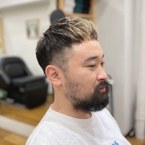 遊びごころの中に大人の余裕を感じるスタイル!|T&CO HAIR SALON ティーアンドコー