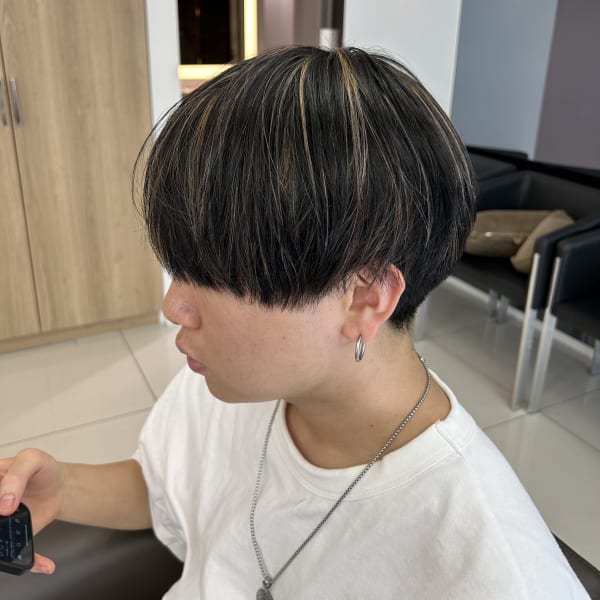 【流行りのコントラストハイライト】|LUCK鎌倉