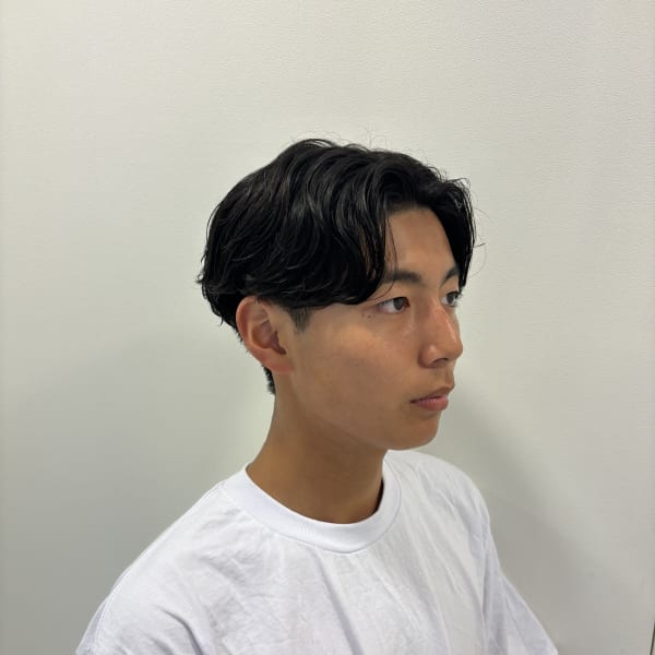 《再現性》お手入れ簡単★カッコイイが叶うパーマスタイルに仕上げます♪|LUCK鎌倉