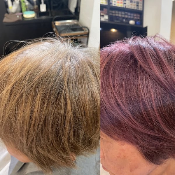 白髪染めを使わず白髪を隠しカラーを楽しむ|DUPEHAIR