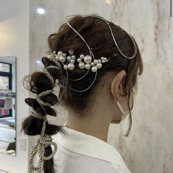 【ヘアセット】結婚式やライブ、卒業式文化祭などもお任せください！|Lovis