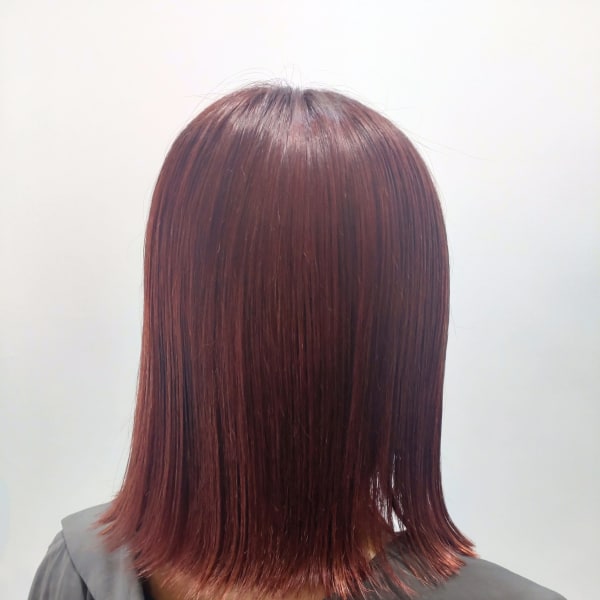 自然なストレートパーマ【髪質改善】も人気です♪|DIMPLE