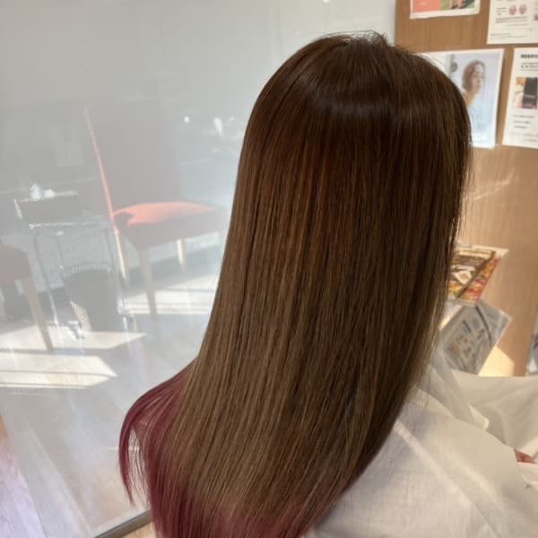 縮毛矯正・ストレートが得意なサロン|L by first 東仙台駅前店