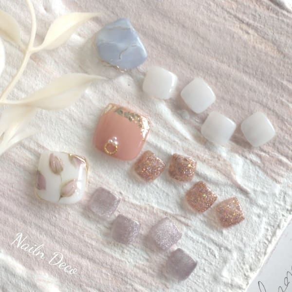 定額フットジェルは￥3480～と通いやすい価格が嬉しい♪|Nailn Deco