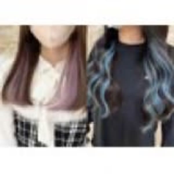 エクステで作るインナーカラー&ハイライトスタイル|ANKHCROSS 吉祥寺【アンク・クロス】