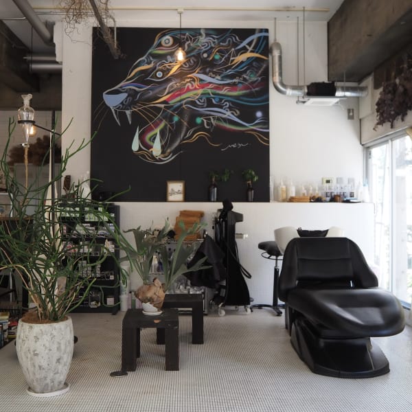 高級フルフラットのシャンプー台|itt hair