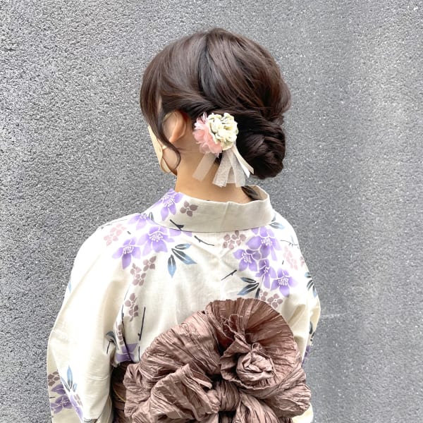 表参道でオシャレな浴衣着付け|MANOHARU