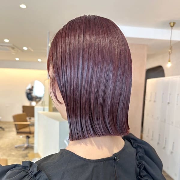 デザインカラーが得意なサロン|YUCCA elua 武庫之荘南口