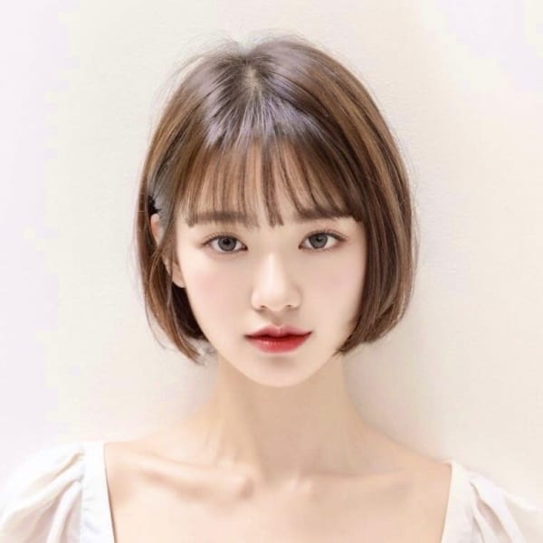 仙台美容室☆カット＋カラー＋4STEPTR￥9350☆骨格に合わせた丸みショートに定評あり◎|GRITTERs 仙台中央店【グリッター】