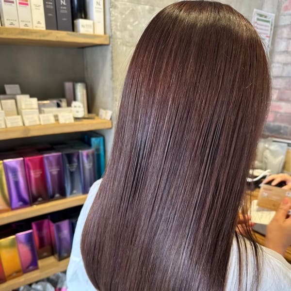 髪質、スタイルに合わせてお薬をチョイス◎縮毛矯正＊髪質改善ストレートで、潤艶美髪へ♪|GOOD NEIGHBORS 水戸