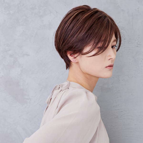 ショートヘアのカットが得意なサロン|ヘアーサロン ソシエ 本厚木店