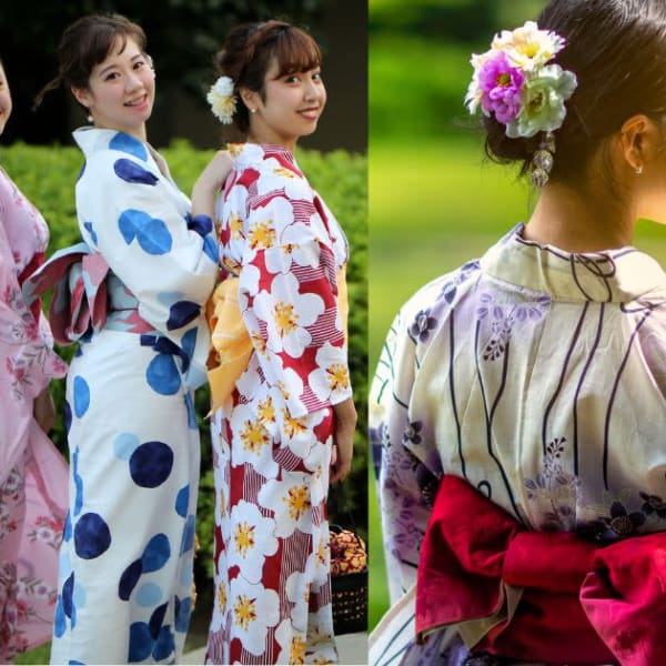 【浴衣・着付】夏祭り/花火大会/大人可愛い浴衣姿で♪（赤羽駅・4分）|OHI 赤羽店
