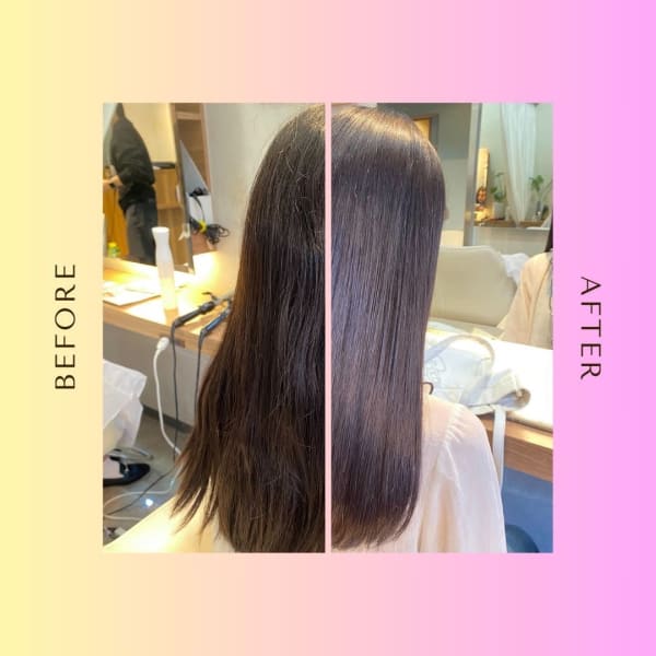 髪質改善 【キュア】-ヘアカラー編-|LaLarOomo 新宿 髪質改善×カラー 【ララルーモ】