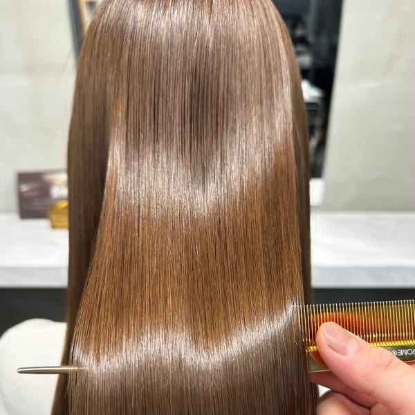 ≪広島駅/髪質改善≫オリジナル技術で自然でまとまる潤い艶ストレート♪思わず触りたくなるような美髪に◎|ALLEN hair 広島駅前店 髪質改善&トリートメント