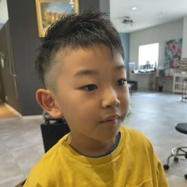 お子様連れでのご来店大歓迎★キッズカット・学生カットも対応可能。|ROSE HIP 姪浜