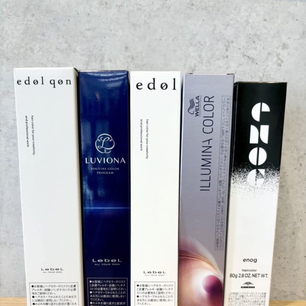 【豊富なカラーバリエーション】カウンセリングをもとにお客様のニーズに合わせたカラー剤をご提供します！|Lico hair