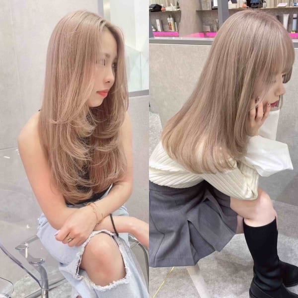 ミディアム・ロングヘアのカットが得意なサロン|Lond Le’a 天神大名店