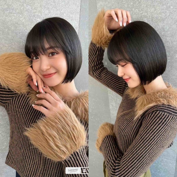 ショート・ボブスタイルのカットが得意なサロン|Lond mare 天神大名店