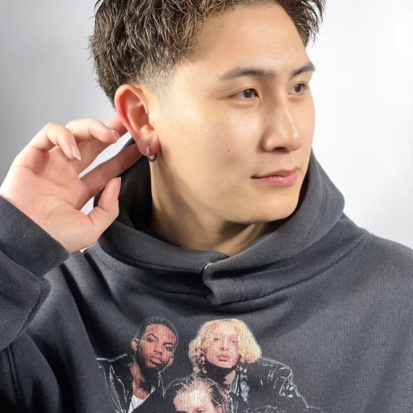 【大人気バーバースタイル】男らしい爆上げです!清潔感とデザイン性を兼ね備えている床屋の究極の技術!|HIROGINZA東京駅八重洲口店