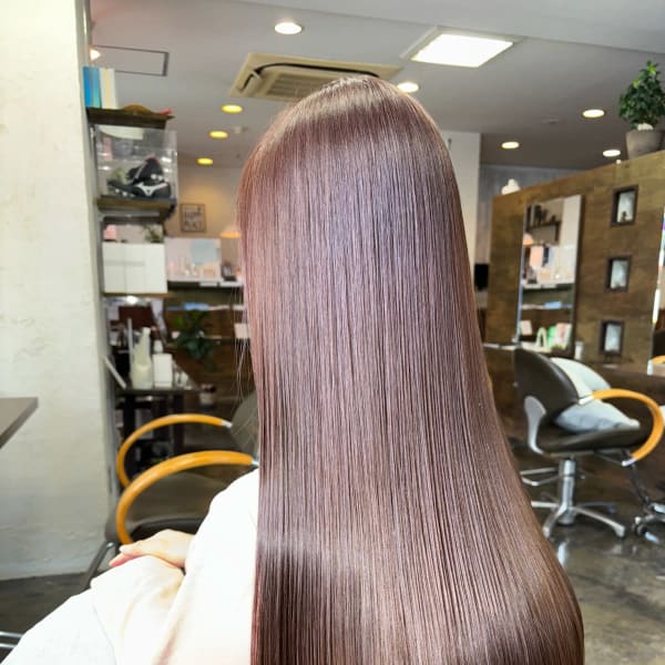 《髪質改善》酸熱カラートリートメント☆彡扱いやすい髪に♪|alpha