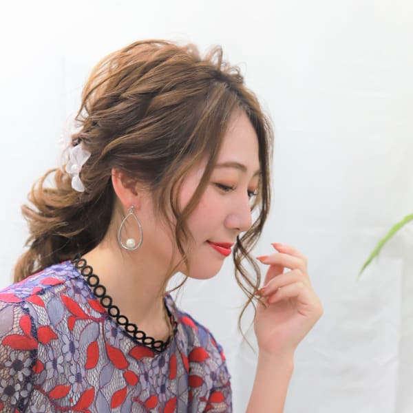 銀座実力派ヘアメイク達が施す　崩れ知らずの似合わせヘアメイク|Beauty salon laera【ラエラ】