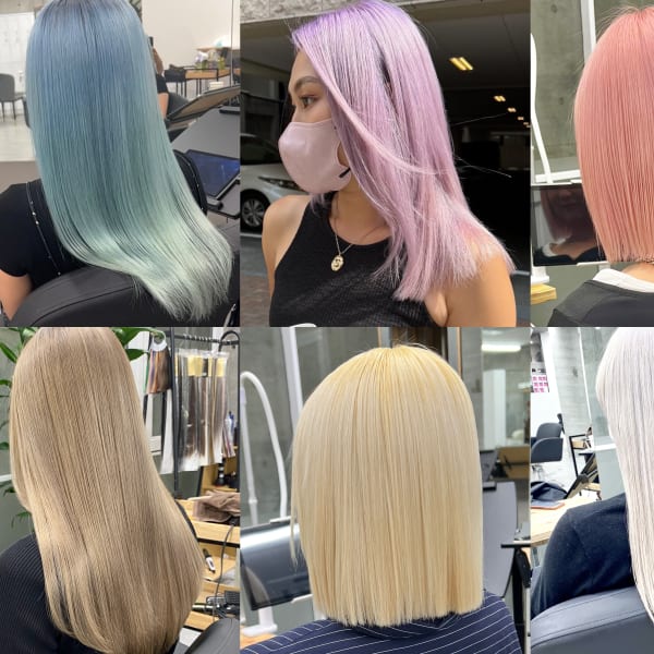 退色しても綺麗なブロンドに、理想が叶う憧れ艶々ハイトーン。|Welring hair salon【ウェーリング ヘアサロン】