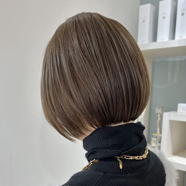 ブリーチ無しで透明感や、色味をしっかりと演出♪|guerir hair+care府中店