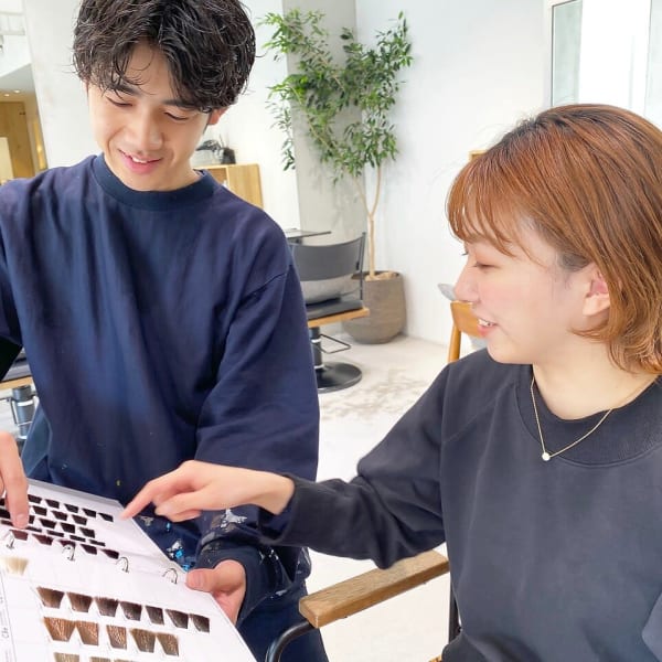 「FILMSのカウンセリングのこだわり」【イメージの共有】でなりたいイメージを具体的に決めましょう。|FILMS 渋谷【フィルムス シブヤ】