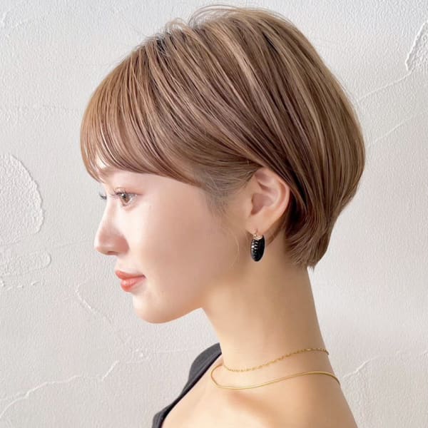 【ショートヘア】骨格を見極め、横から見た時も美しいシルエットに仕上げるオリジナルcut☆[八王子駅]|IT by ALBUM 八王子店【アイティー バイ アルバム】