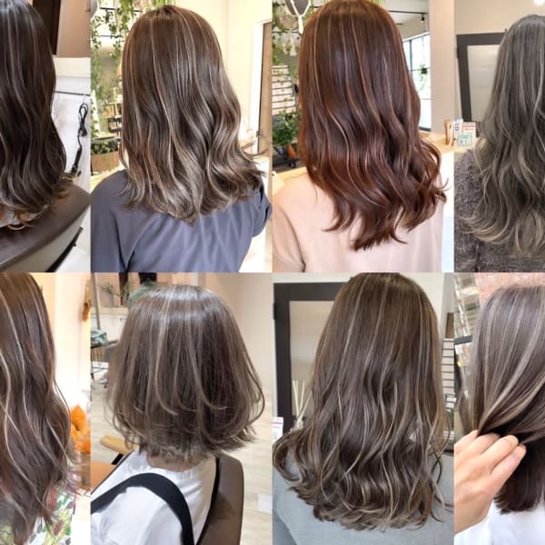 【千種/今池駅３分】品のある大人デザインカラー！人気のケアブリーチでダメージ98％削減!|VERBENA hair design