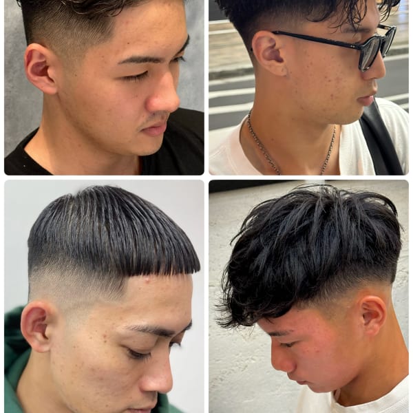【大人気バーバースタイル】流行りのスタイル。清潔感とデザイン性を兼ね備えている床屋の究極の技術！|ヒロ銀座バーバーショップ大阪本店