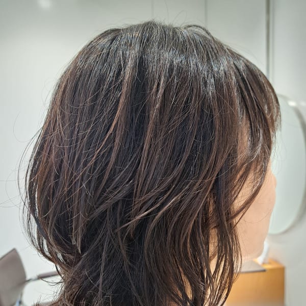 【ふんわり♪】ミックスパーマ/トキカタ根元補正|Hair & Spa y‐Forme Ginza