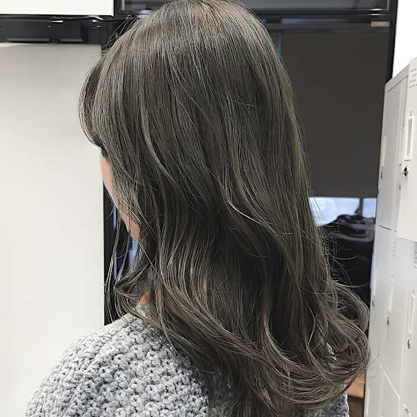 【いち推し!ブリーチなしダブルカラー】髪に負担なく透明感が出ます(ブリーチなしダブルカラー)|keshiki大名