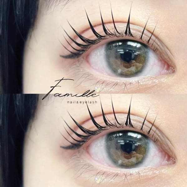 自まつ毛派も満足のラインナップ♪パリジェンヌラッシュリフト、まつ毛パーマメニューも充実♪|nail & eyelash Famille 池袋東口店