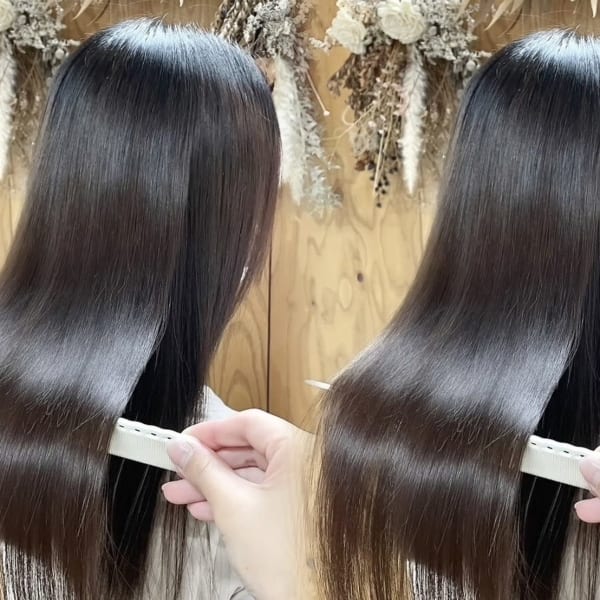 うるツヤになれる厳選トリートメントが自慢のサロン|S.i ハイライト・ブリーチ・トリートメント・髪質改善