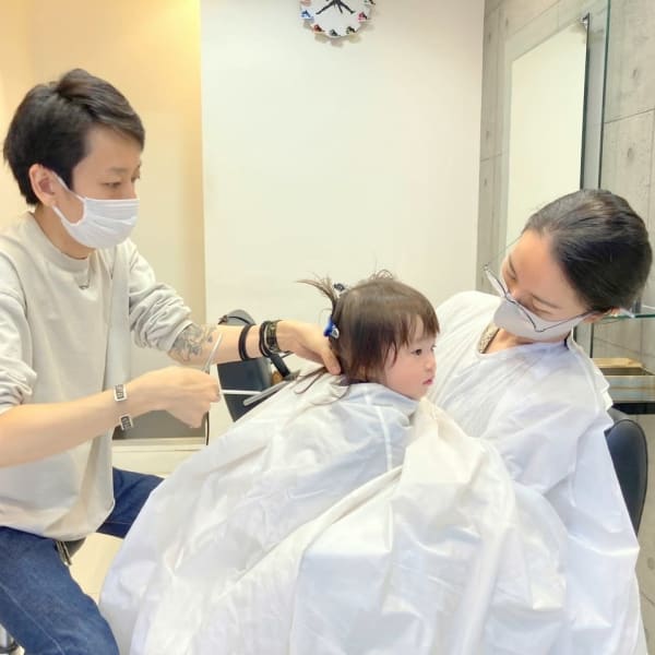 キッズカット大歓迎！お子様同伴のお客様も気軽のご利用下さい|La Tulipe