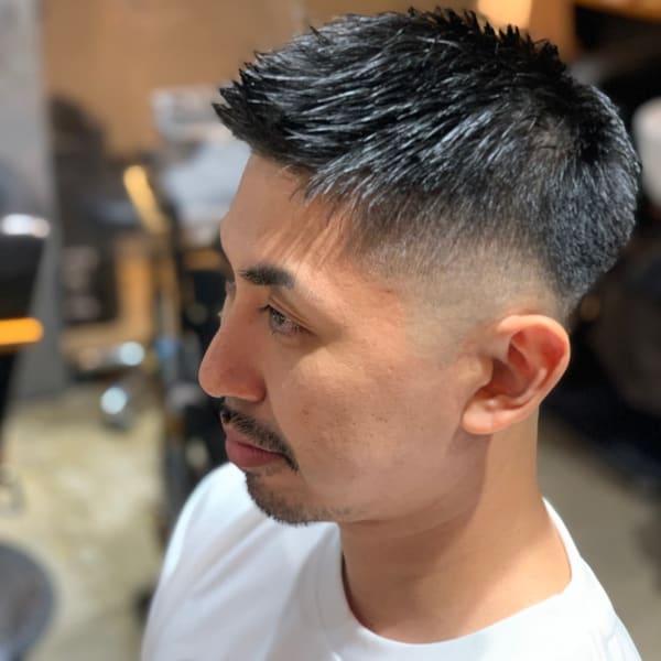 【大人メンズ】スキンフェードスタイル|&WORKS 2nd