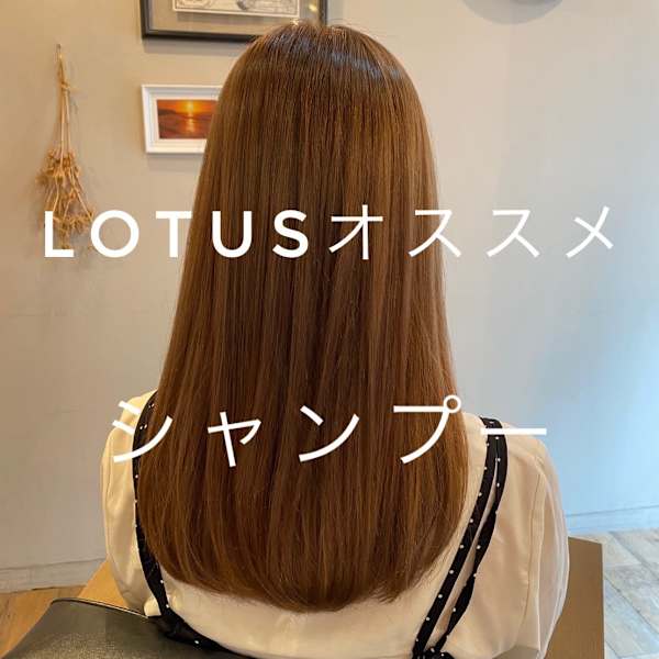 ☆LOTUSオススメシャンプー☆|LOTUS hair design.